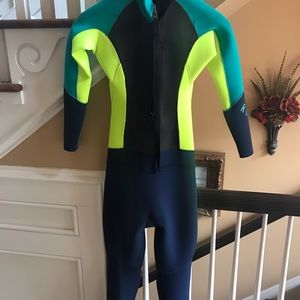 XS Ladies ROXY 3/2mm back zip wetsuit